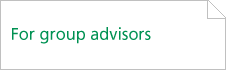 For group advisors