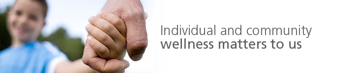 Our commitment to society - Individual and community wellness matters to us