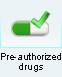 Drug pre-autorized