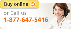 Buy online or Call us 1 877 647-5416