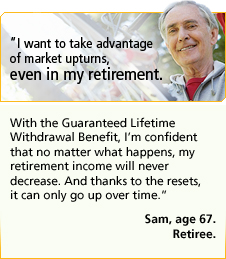 I want to take advantage of market upturns, even in my retirement.