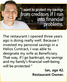 Image - I want to protect my savings from creditors if I run into financial problems.
